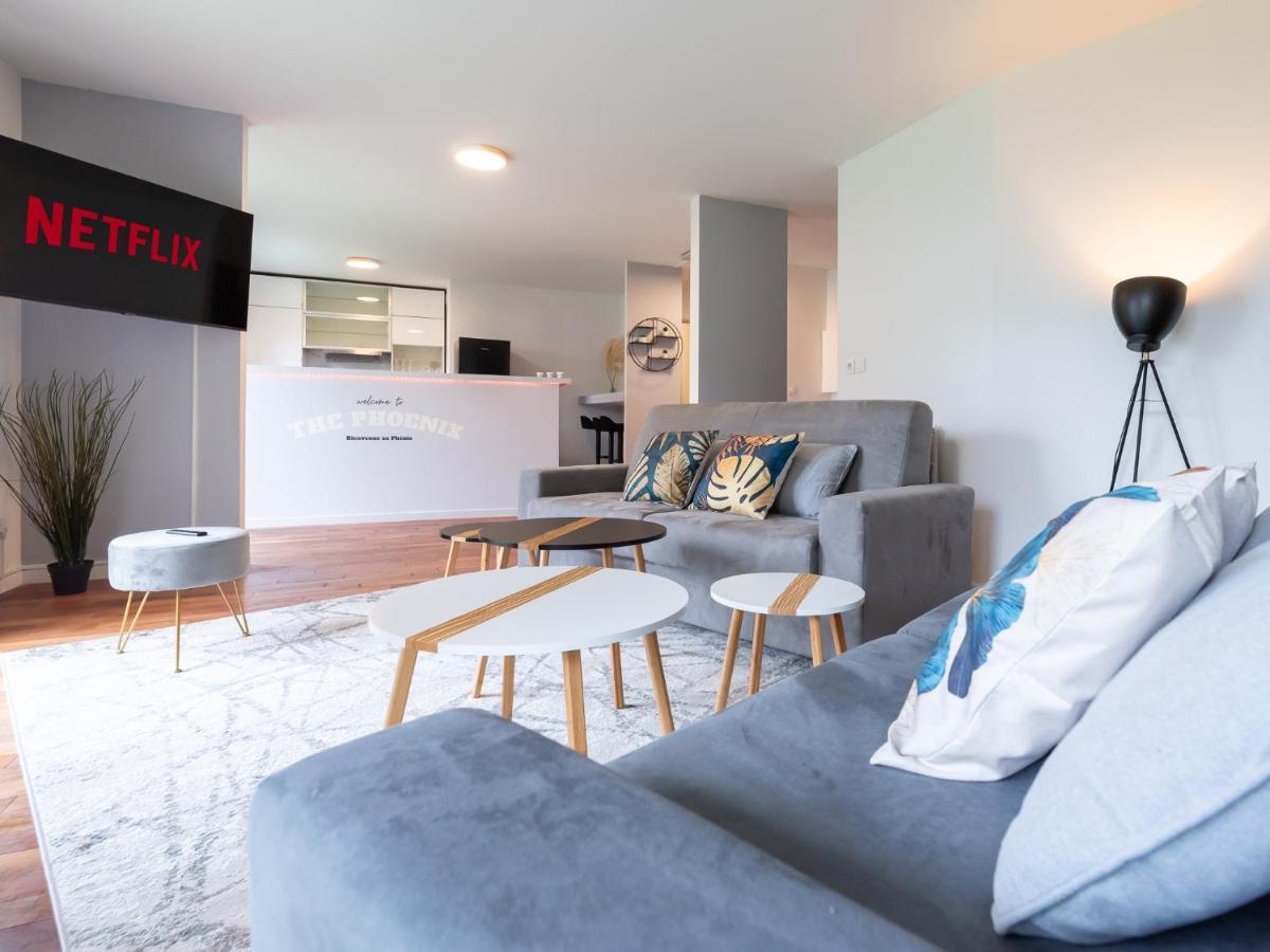 Apartament Le Phenix - Hypercentre 16 Personnes Garage Gratuit Wifi Jardin Barbecue Proche Parc Tete D'Or Villeurbanne Zewnętrze zdjęcie